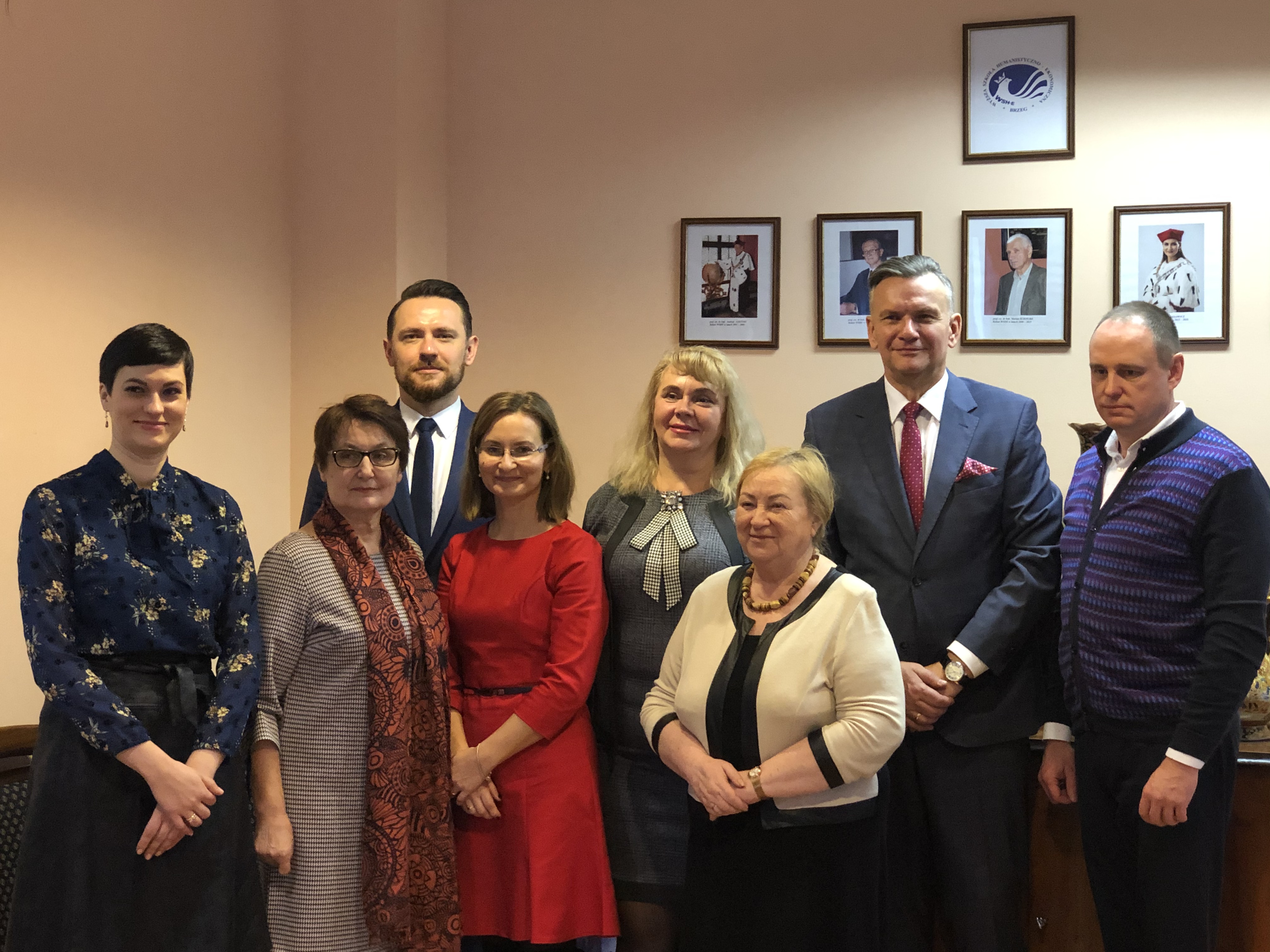 Delegacja Winnickiego Państwowego Uniwersytetu Pedagogicznego im. Michaiła Kociubińskiego Delegacja Winnickiego Państwowego Uniwersytetu Pedagogicznego im. Michaiła Kociubińskiego