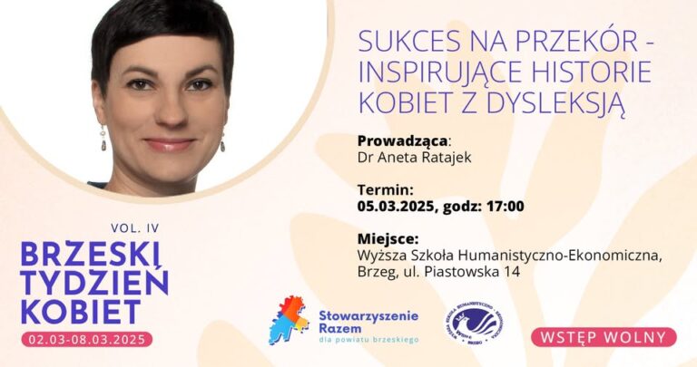 Sukces na przekór – inspirujące historie kobiet z dysleksją